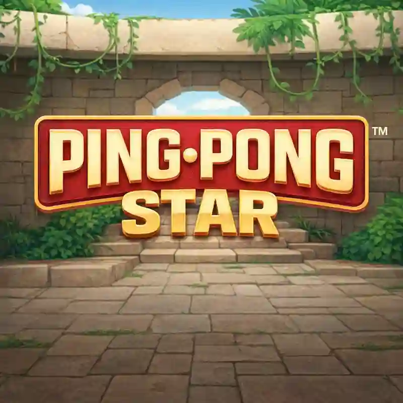 Ping Pong Star Slot Game Banner